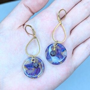 Handmade Amethyst Earrings